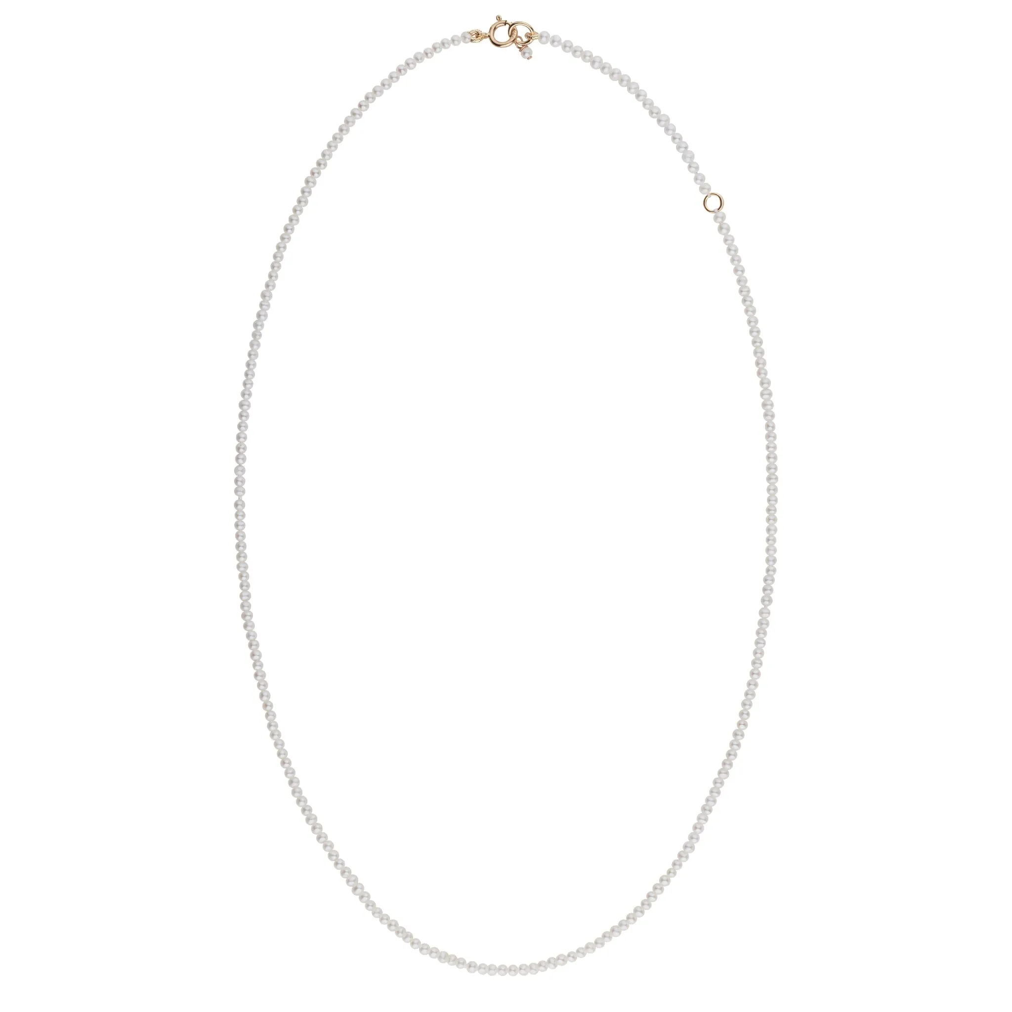 2.0-2.5 mm AA  Freshwater Pearl Necklace