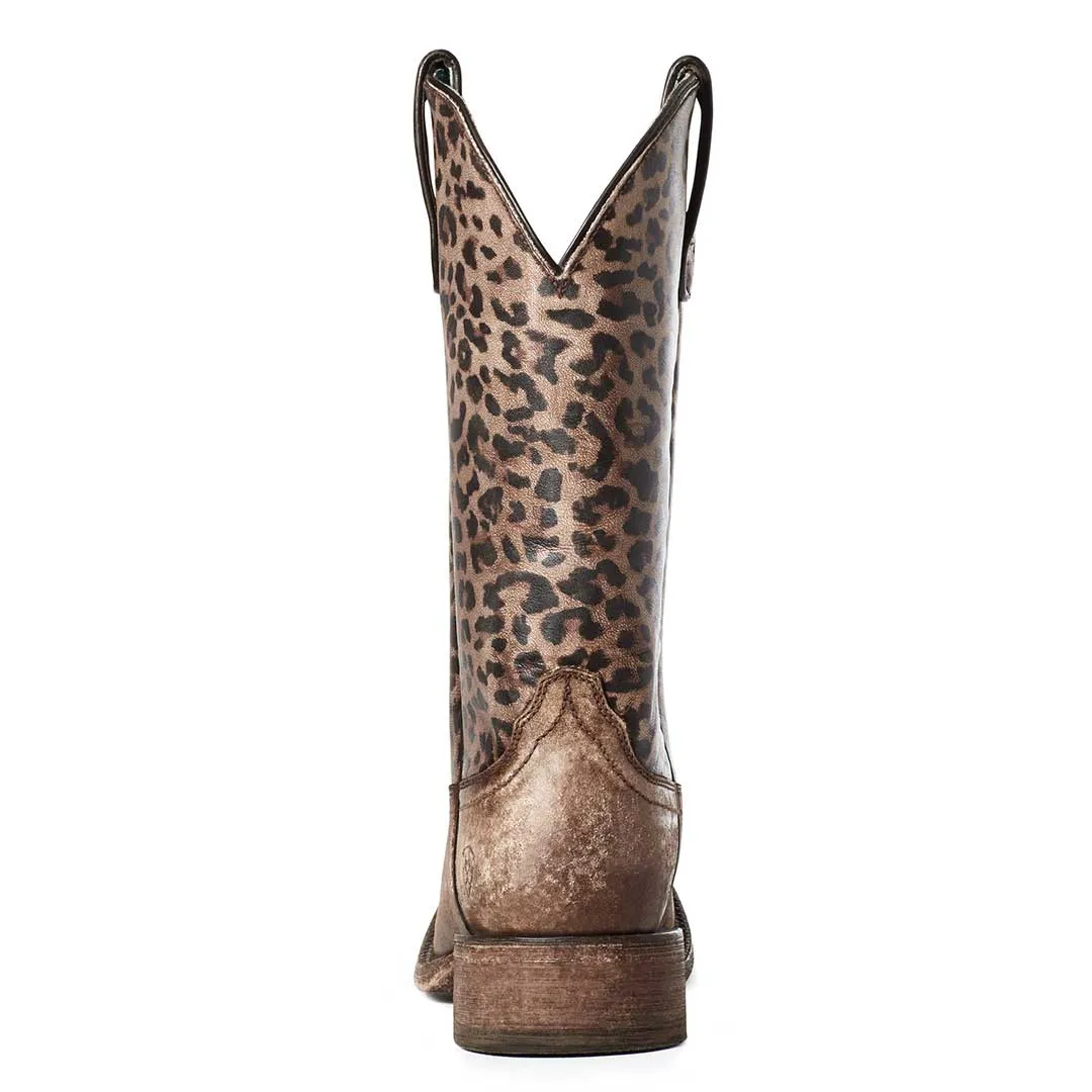 Ariat Women's Circuit Savanna Leopard Print Cowgirl Boots