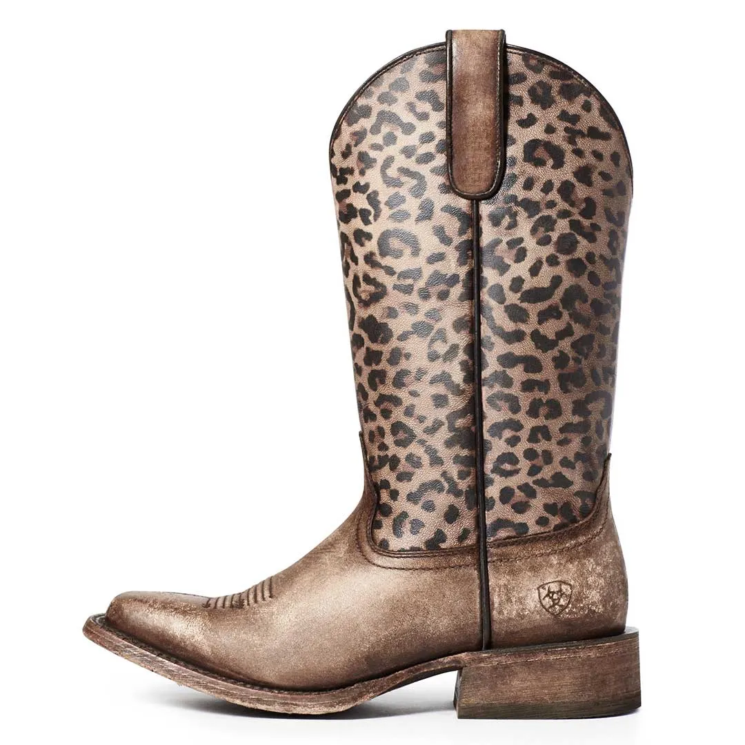 Ariat Women's Circuit Savanna Leopard Print Cowgirl Boots