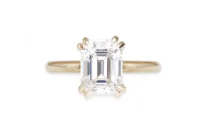 Bailey Double Claw Moissanite Ring