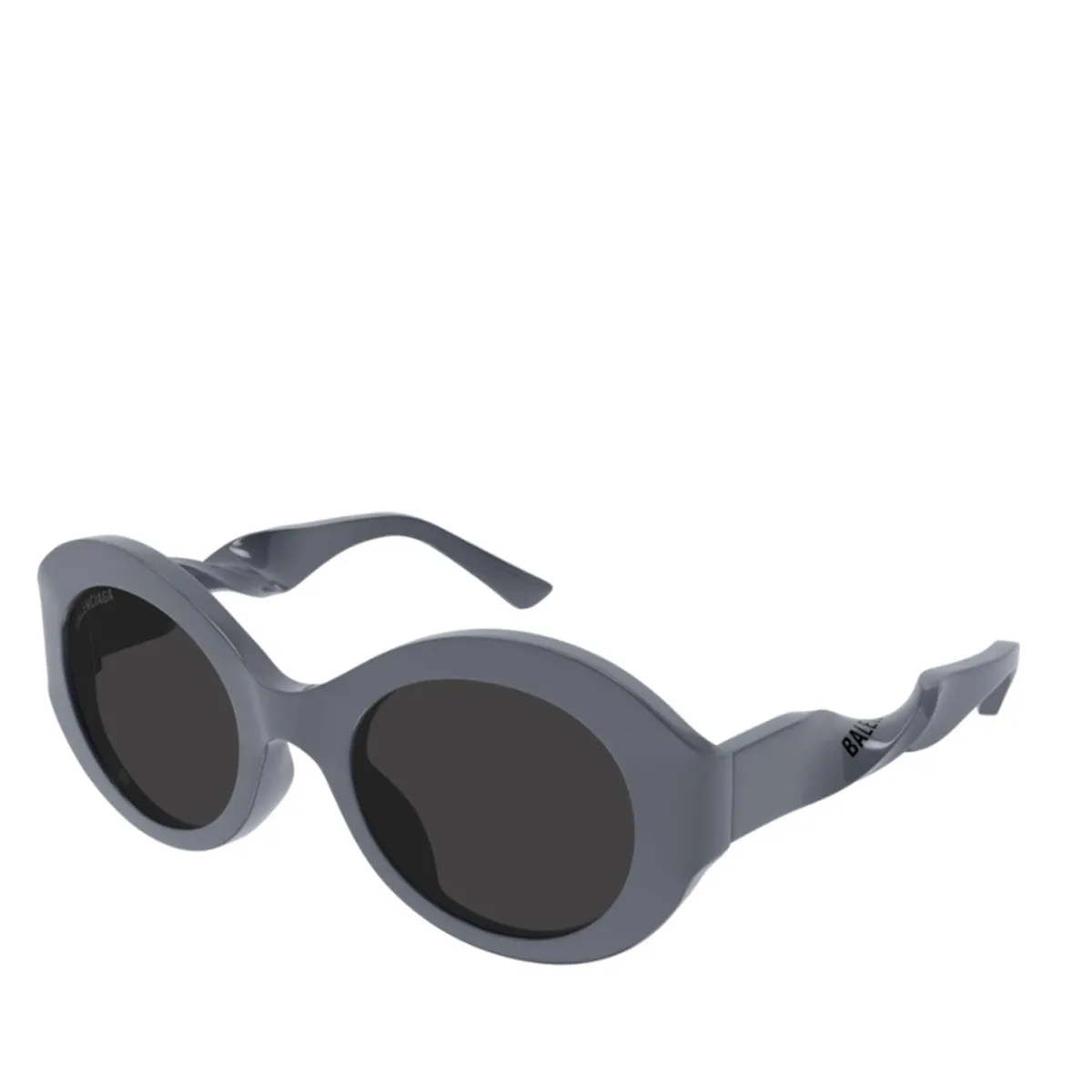 Balenciaga BB0208S Sun Twist Oval, Grey