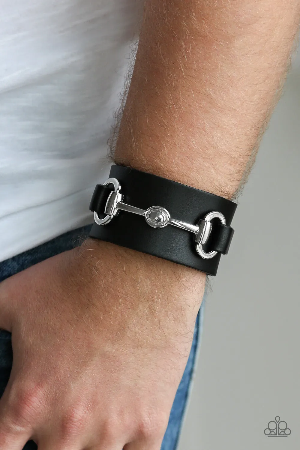 Biker Band Black-Urban Bracelet