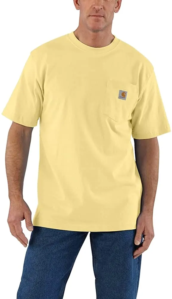 Carhartt Men's K87 Heavyweight Short-Sleeve Pocket T-Shirt