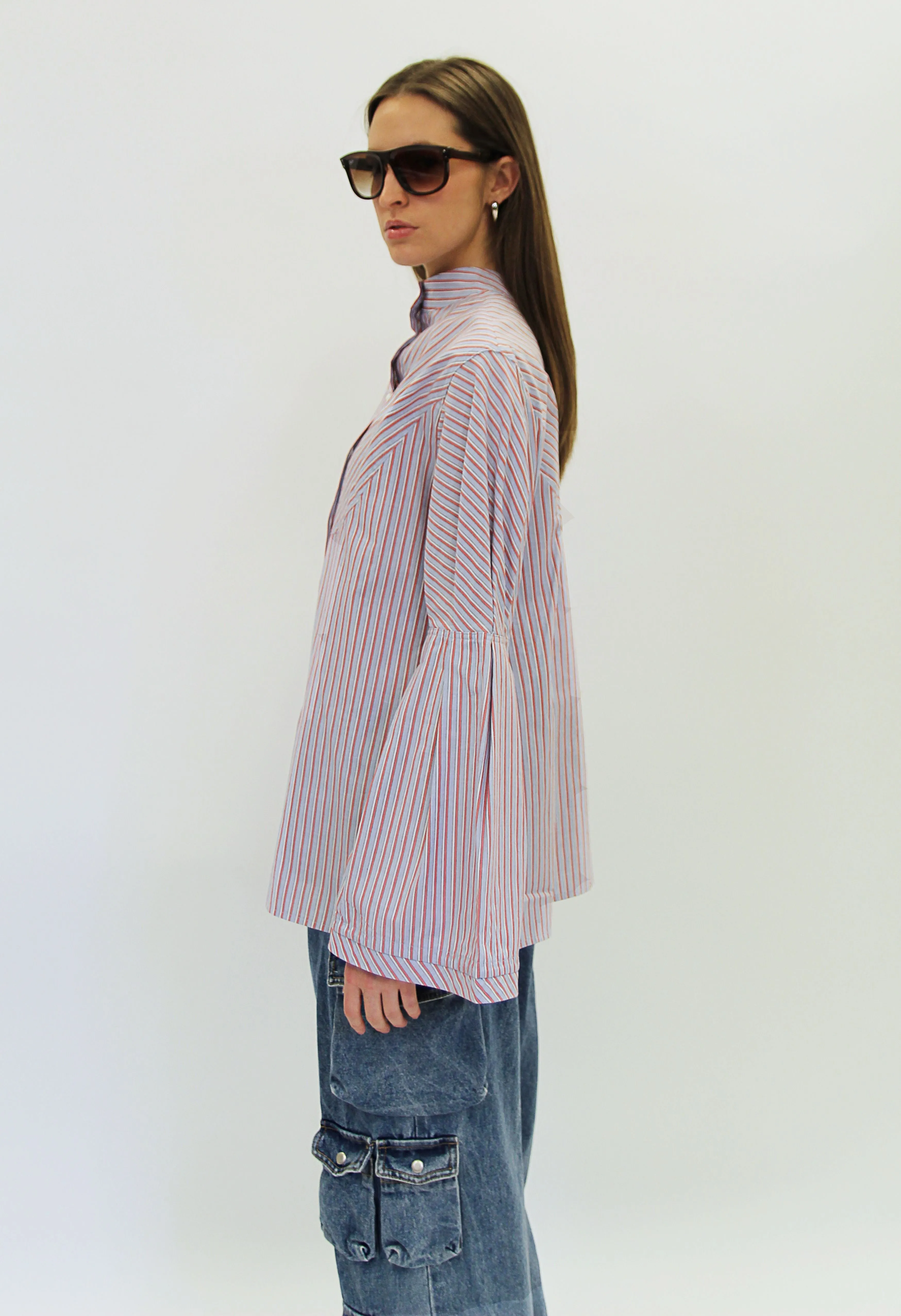 Chandler Striped Button Down