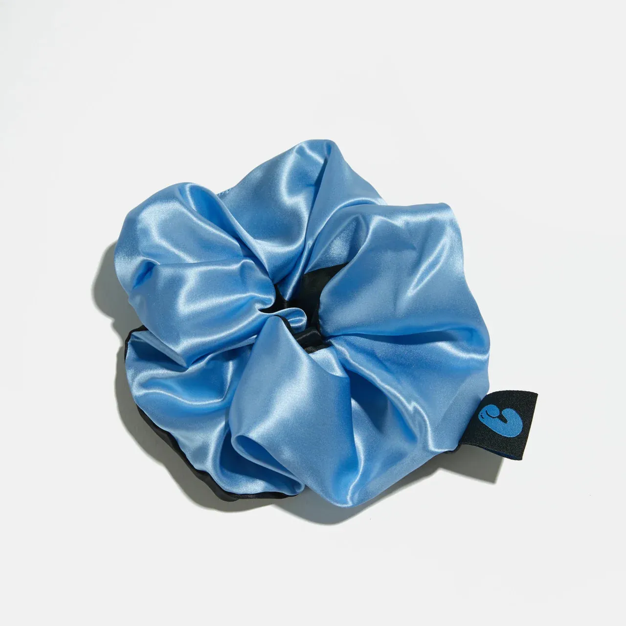 Chunks - Scrunchie - Black   Blue