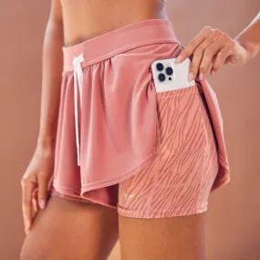 Core 2-in-1 Wild Shorts - Light Mahogany