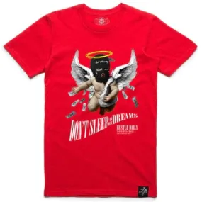 Hasta Muerte Hustle Daily DSHD Halo Cherub T Shirt (Red)