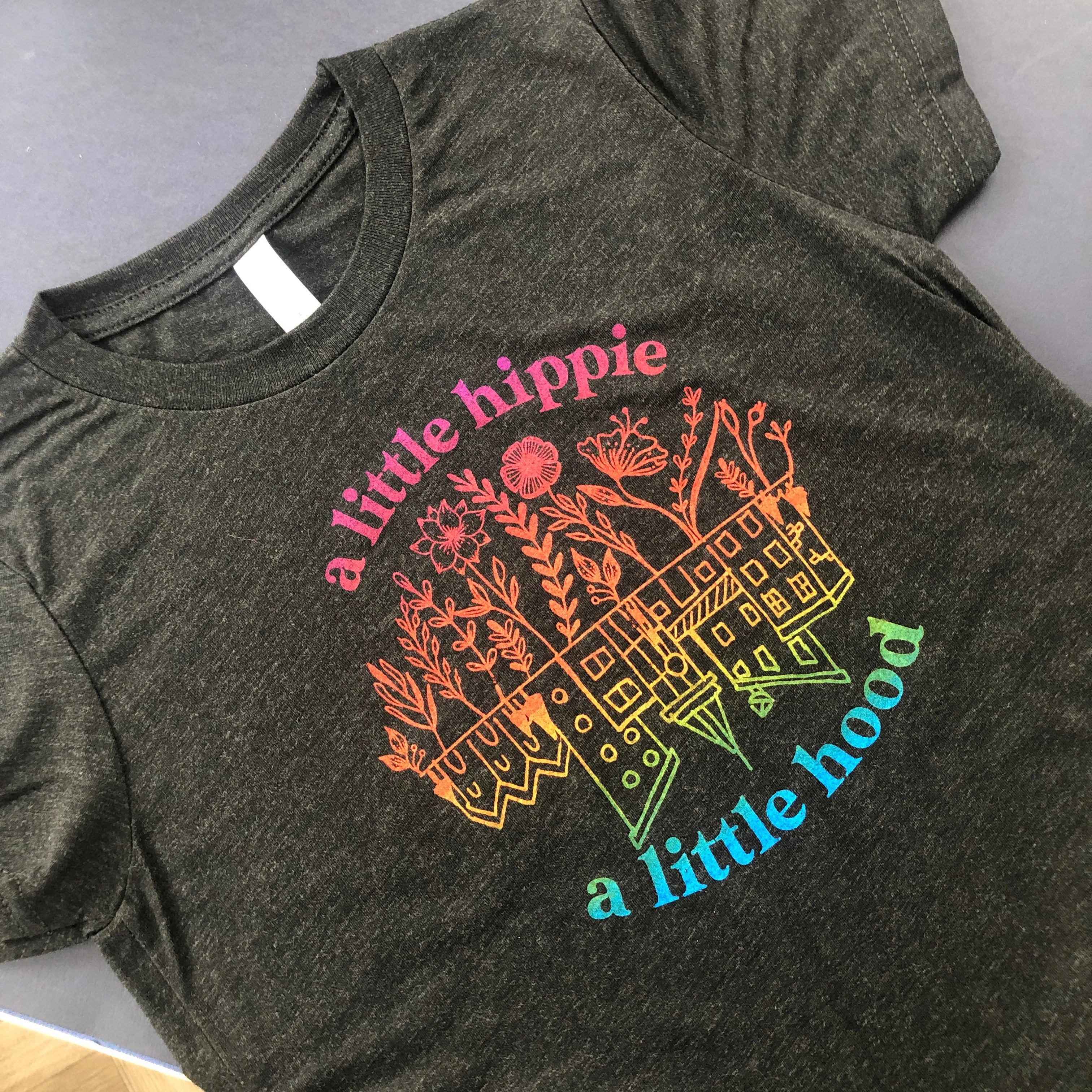 Hippie hood Kids T-Shirt