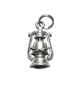 Lantern Pewter Charm