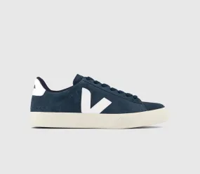 Mens Veja Campo Nautico White Trainers