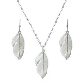 Montana Silversmiths Women's Downy Feather Jewelry Set