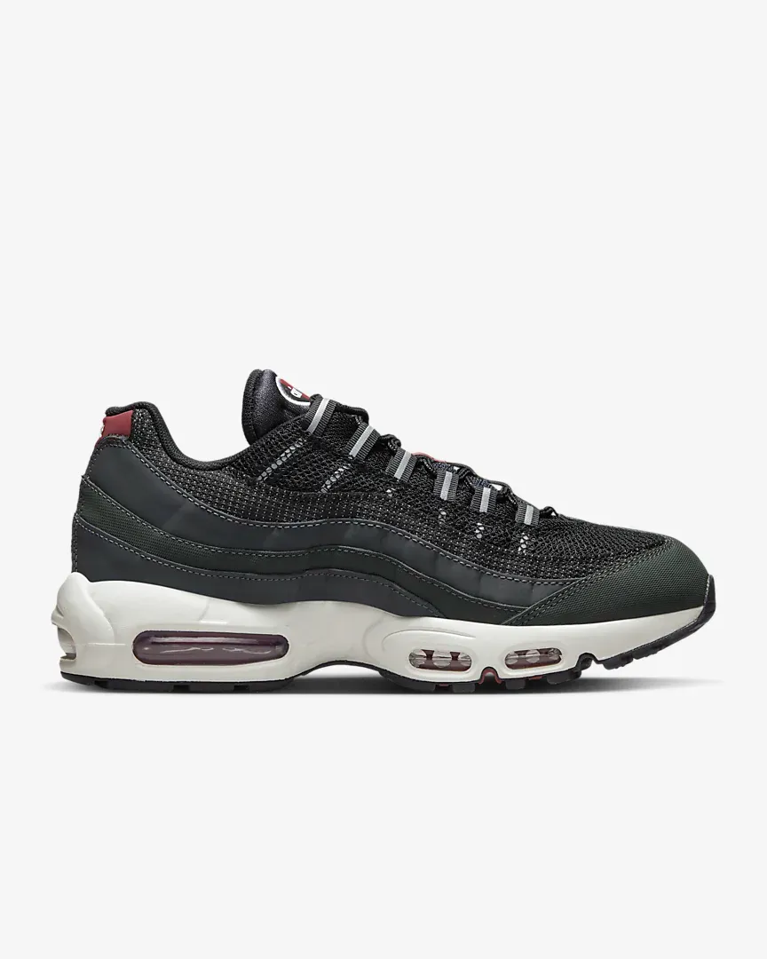 Nike Men's Air Max 95 Shoes - Anthracite / Team Red / Summit White / Black