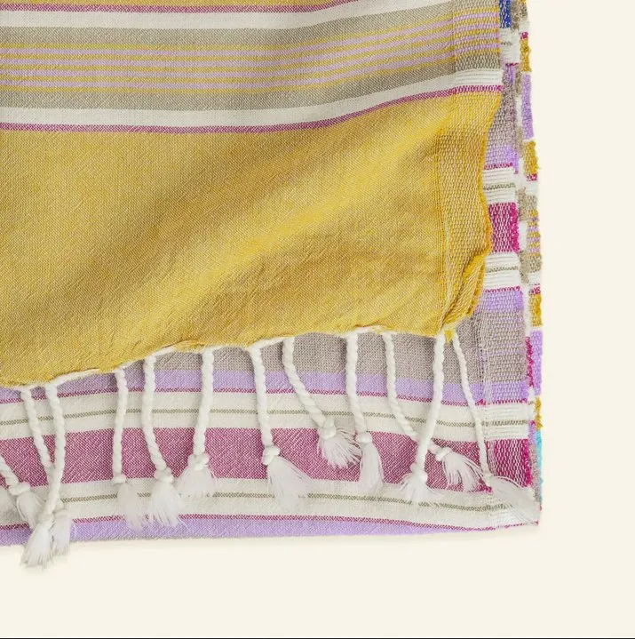 POKOLOKO TURKISH TOWEL - PATIO STRIPE