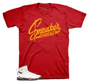 Retro 7 Cardinal ST Logo Shirt