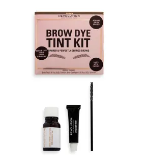 Revolution - Set de cejas Brow Dye Tint - Brown