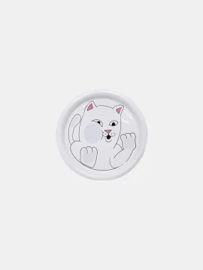 Rip N Dip Stuffed Again Plate - White