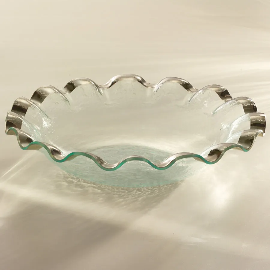 Ruffle Large Salad Bowl