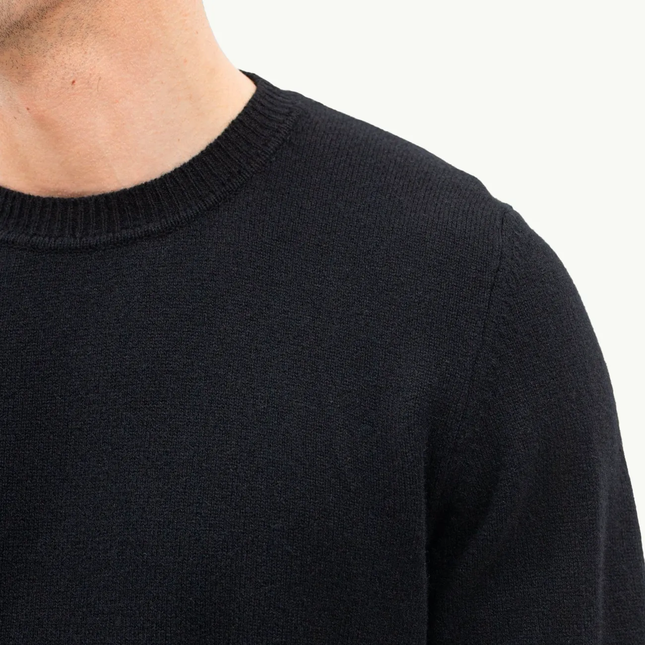 Sigfred Lambswool - Black