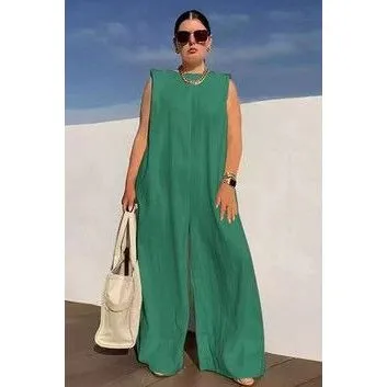 Sleeveless Haram Jumpsuit