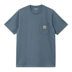 T-shirt Uomo Carhartt WIP S/S Pocket Petrolio