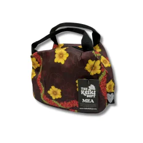 Wine Red Pua Liilii Lunch Tote